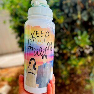 K-drama Stainless steel water bottle♥